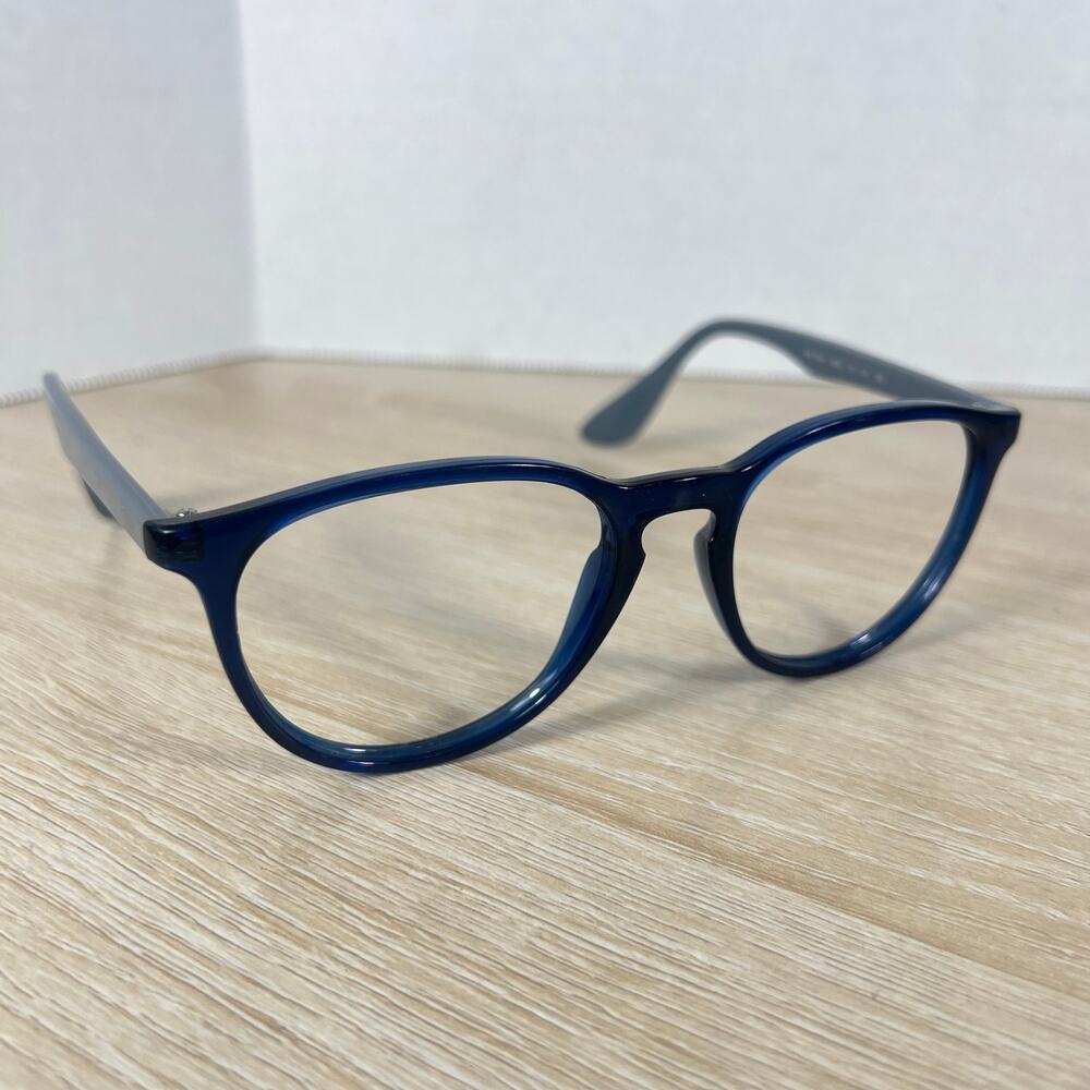 Ray-Ban RB7046 8084 Eyeglasses Frames Only Blue Gray 51-18-140